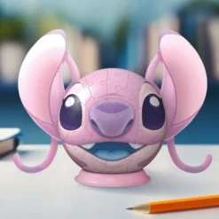 DISNEY STITCH - PUZZLE 3D BALL 72 PIECES -ANGEL