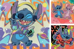 DISNEY STITCH - PUZZLES 3X49 PIECES - JOUER TOUTE LA JOURNEE