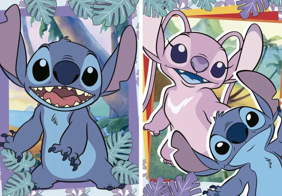 DISNEY - STITCH - PUZZLE - 2X500 PIECES