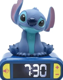 DISNEY STITCH - REVEIL - VEILLEUSEAVEC SONS ET MELODIES