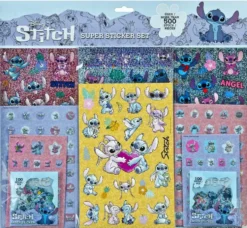DISNEY STITCH - SUPER SET AUTOCOLLANTS