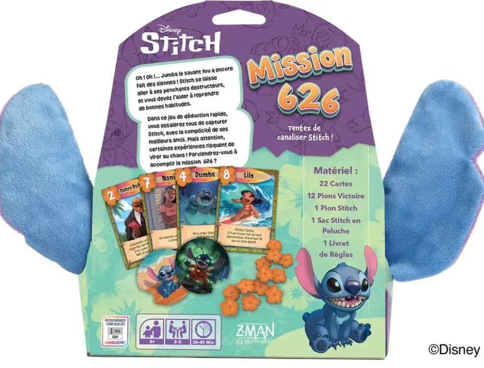 DISNEY STITCH THE FIX FOR 626 - UN JEU LOVE LETTER