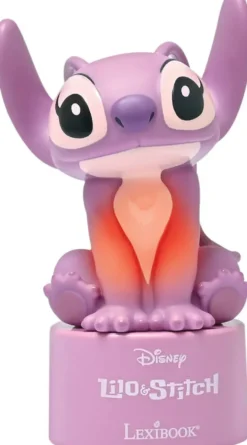 DISNEY STITCH - VEILLEUSE PERSONNAGE ANGEL AVEC ENCEINTE SANS FIL