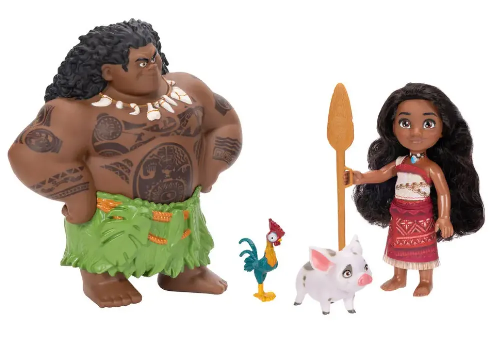 DISNEY VAIANA - COFFRET POUPEE 15 CM MAUI & VAIANA
