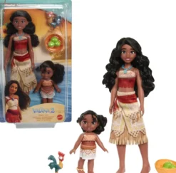 DISNEY VAIANA - COFFRET POUPEE VAIANA ET SA SŒUR
