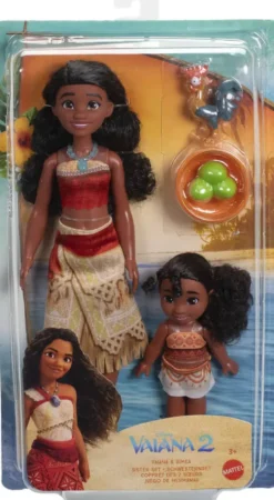 DISNEY VAIANA - COFFRET POUPEE VAIANA ET SA SŒUR