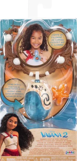 DISNEY VAIANA - COLLIER COQUILLAGE LUMINEUX