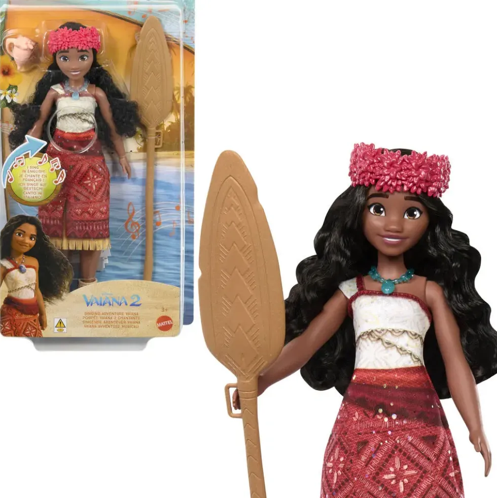 DISNEY VAIANA - POUPEE VAIANA 2 CHANTANTE