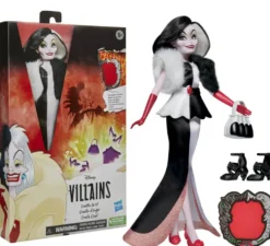 DISNEY VILLAINS POUPÉE MANNEQUIN CRUELLA D'ENFER