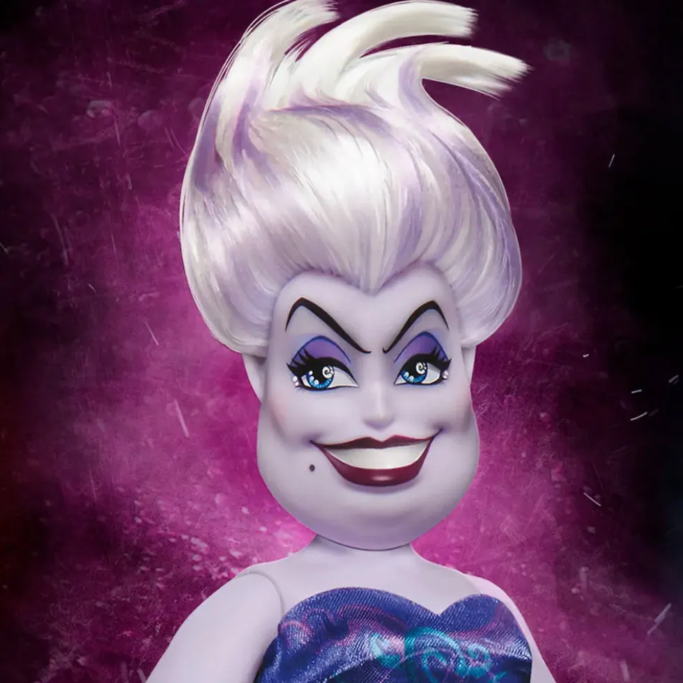 DISNEY VILLAINS POUPÉE MANNEQUIN URSULA