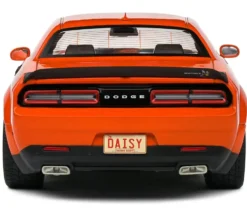 1/18 DODGE CHALLENGER R/T SCAT PACK WIDEBODY ORANGE 2023
