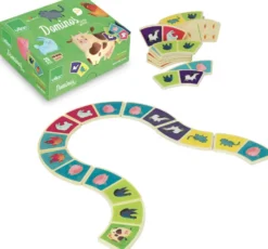 DOMINOS DE LA FERME EN BOIS