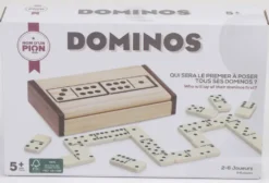 DOMINOS EN BOIS 28 PIECES