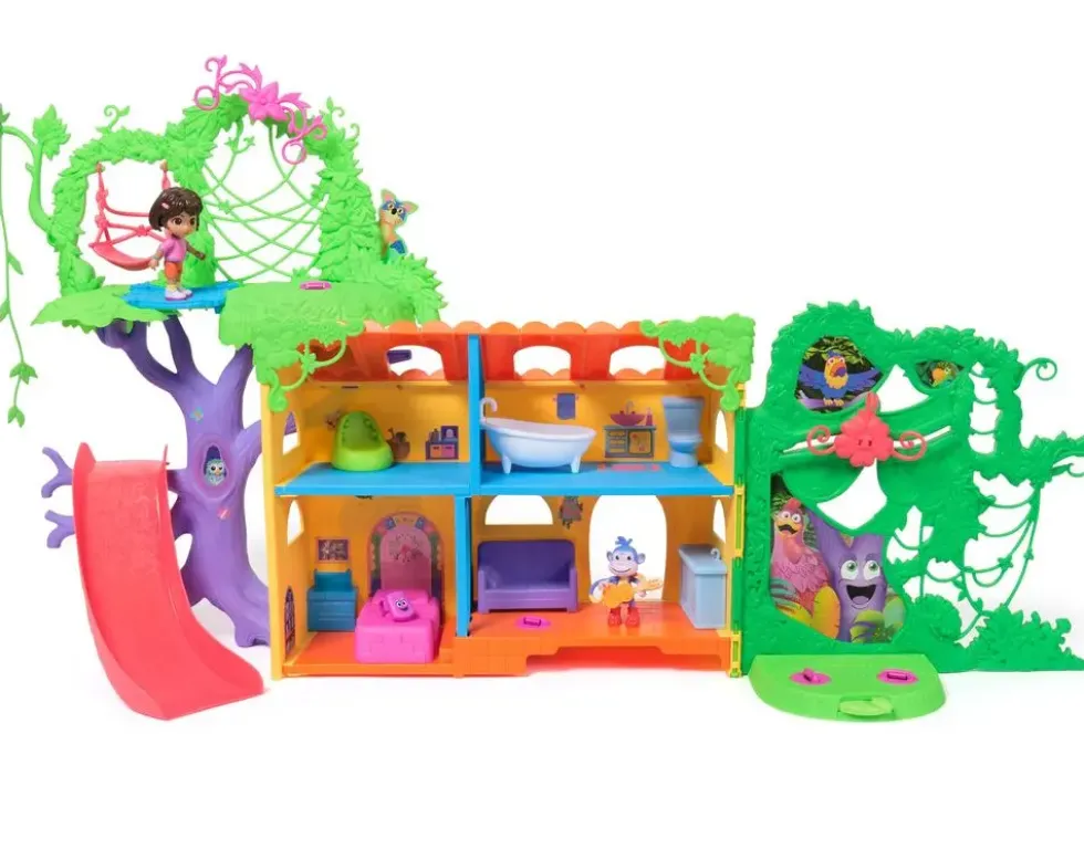 DORA L'EXPLORATRICE - LA MAISON DE LA FORET TROPICALE DORA