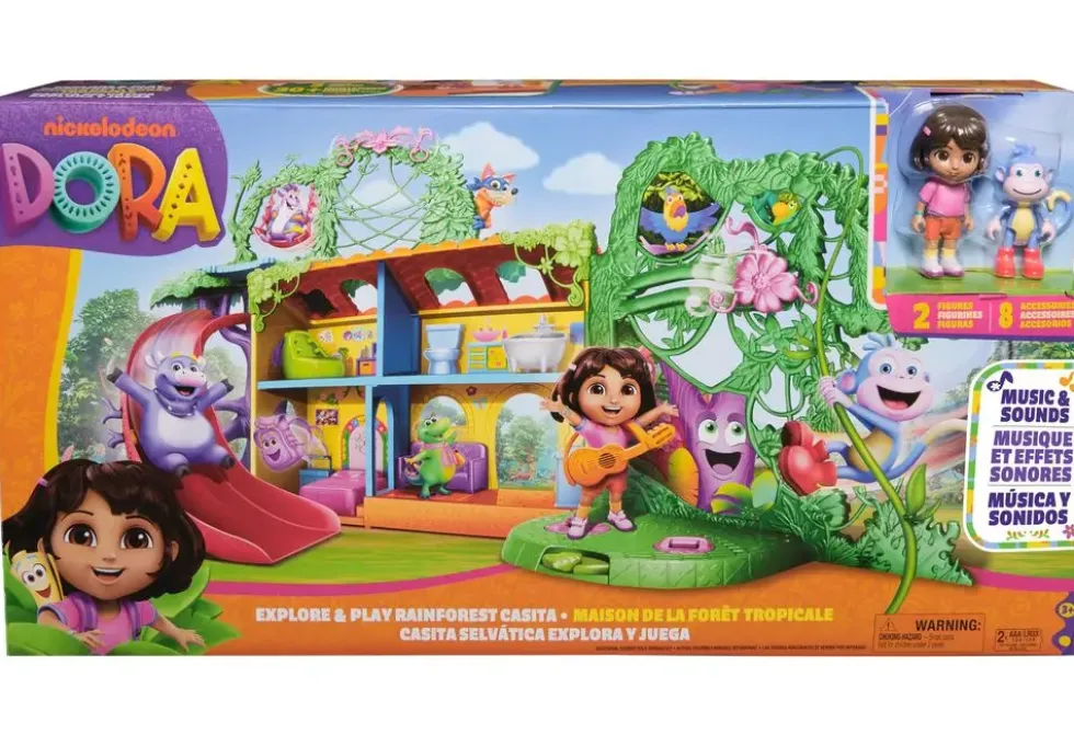 DORA L'EXPLORATRICE - LA MAISON DE LA FORET TROPICALE DORA