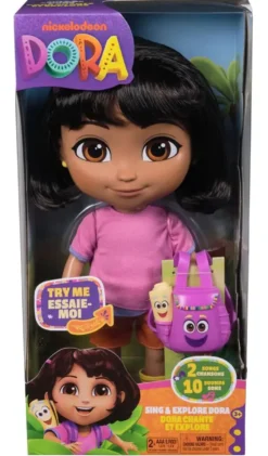 DORA L'EXPLORATRICE - POUPEE DORA CHANTE ET EXPLORE