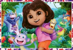DORA L'EXPLORATRICE - PUZZ 2X24 PIECESL'UNIVERS DE DORA L'EXPLORATRICE