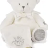 DOUDOU 25 ANS - OURS ARGENT PANTIN AVEC DOUDOU MOU