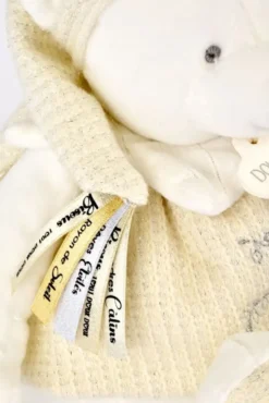 DOUDOU 25 ANS - OURS BLANCPANTIN D'ACTIVITES
