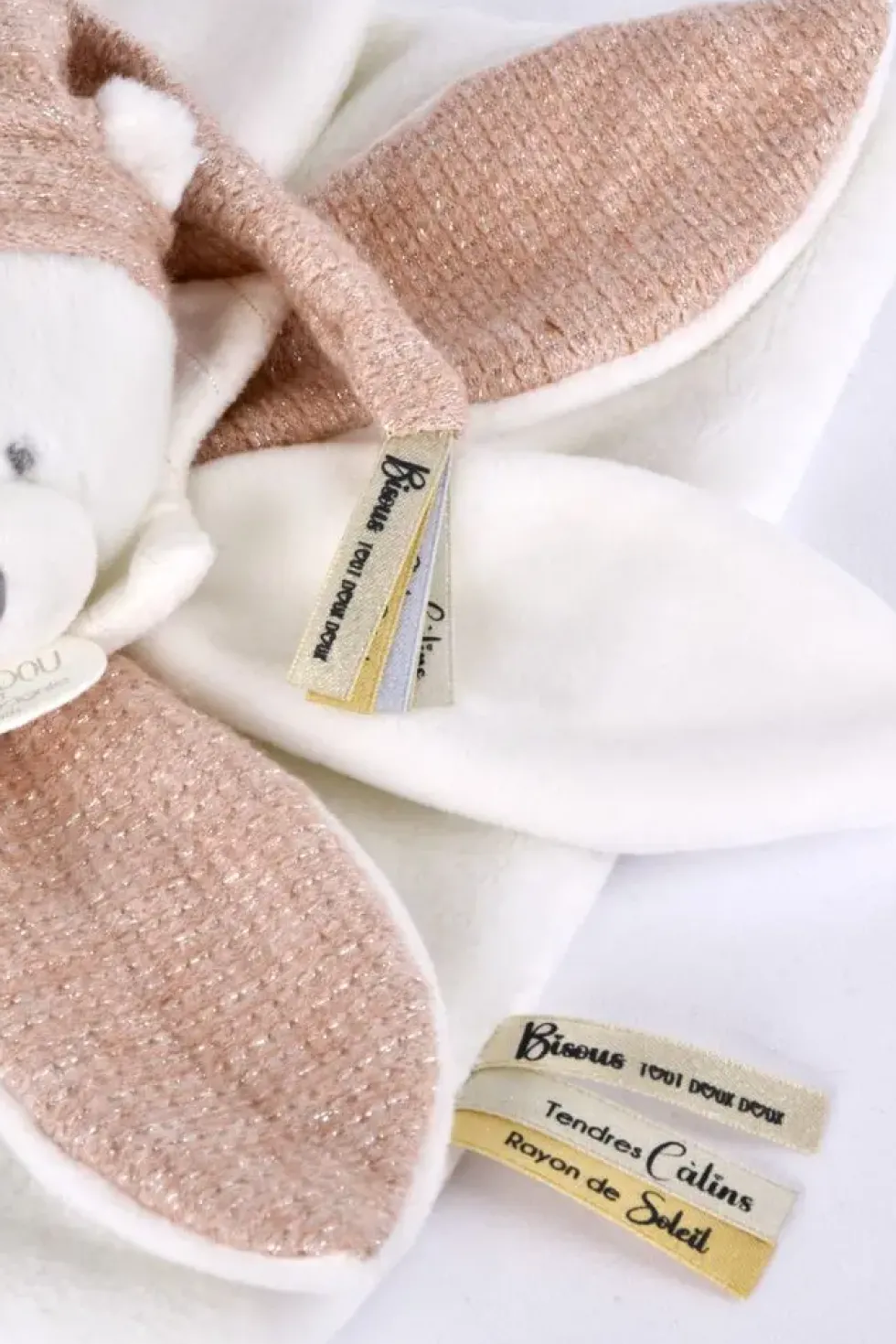 DOUDOU 25 ANS - OURS ROSE DOUDOU COLLECTOR