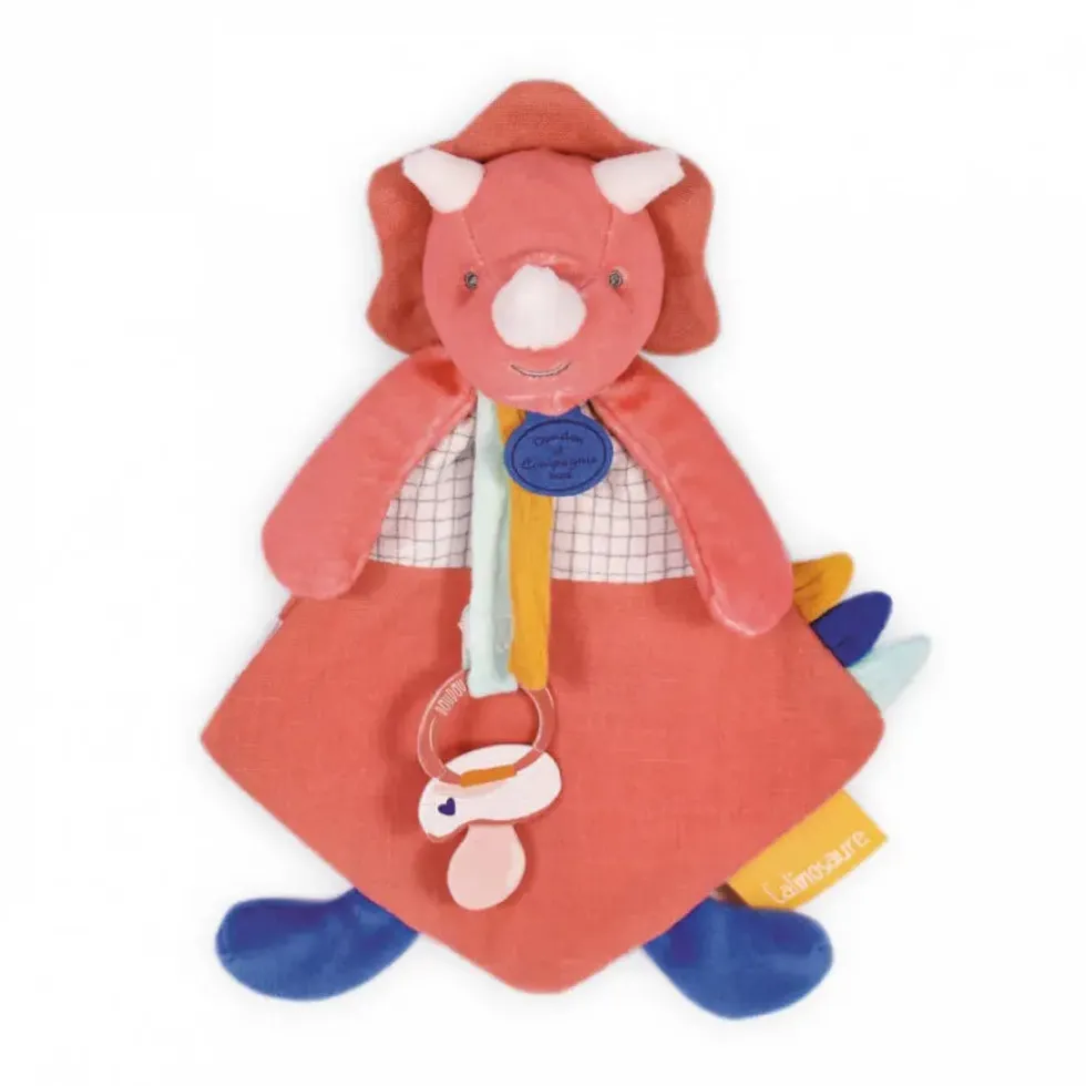 DOUDOU ATTACHE-SUCETTE - LES CALINOSAURES - LOU