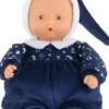 DOUDOU - BABIPOUCE NUIT ETOILEE -MON DOUDOUCOROLLE- 28CM