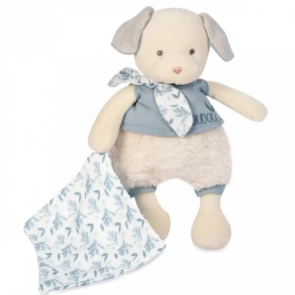 DOUDOU BOTANIC - PANTIN CHIEN PM AVEC DOUDOU BLEU