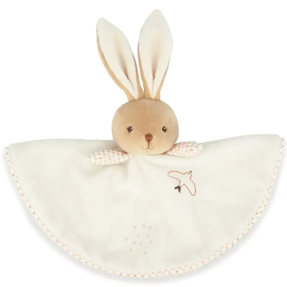 DOUDOU LAPIN ROND CREME