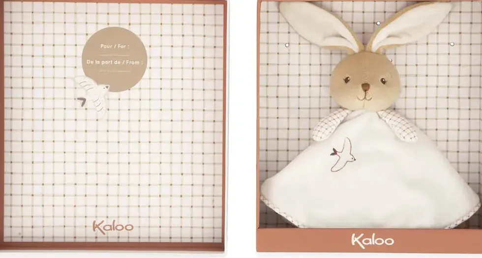 DOUDOU LAPIN ROND CREME