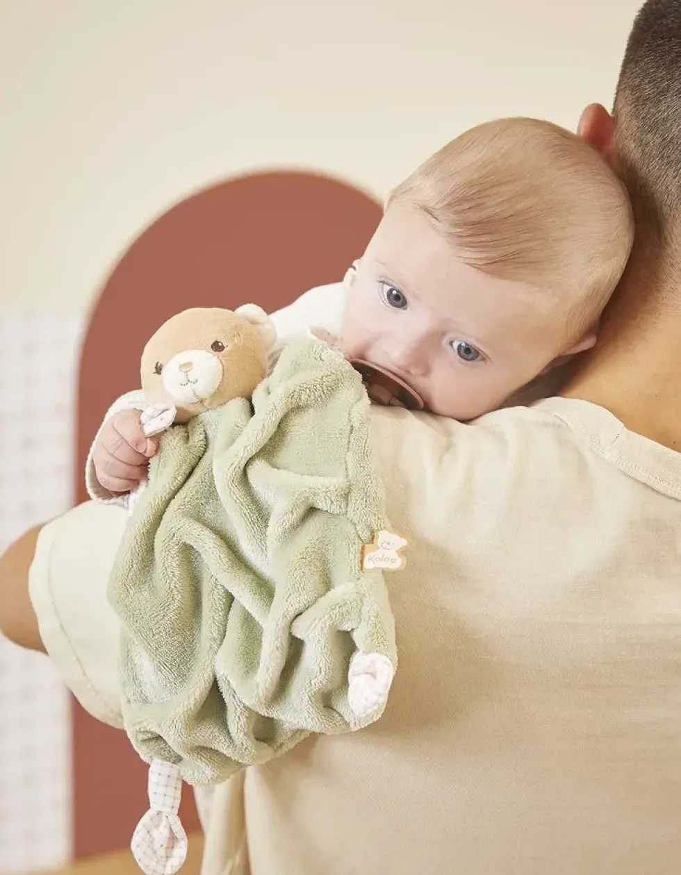 DOUDOU OURS VERT
