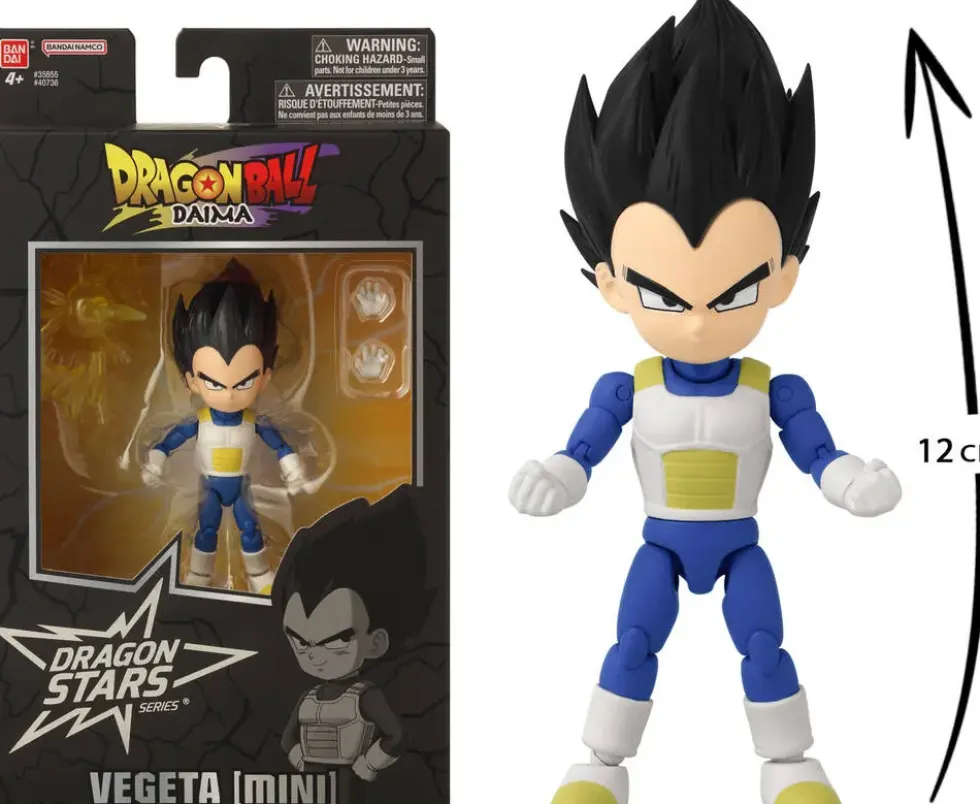 DRAGON BALL -FIGURINE DRAGON STARS - VEGETA MINI