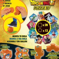 DRAGON BALL - PUZZLE 3D BALLON - 32 PIECES