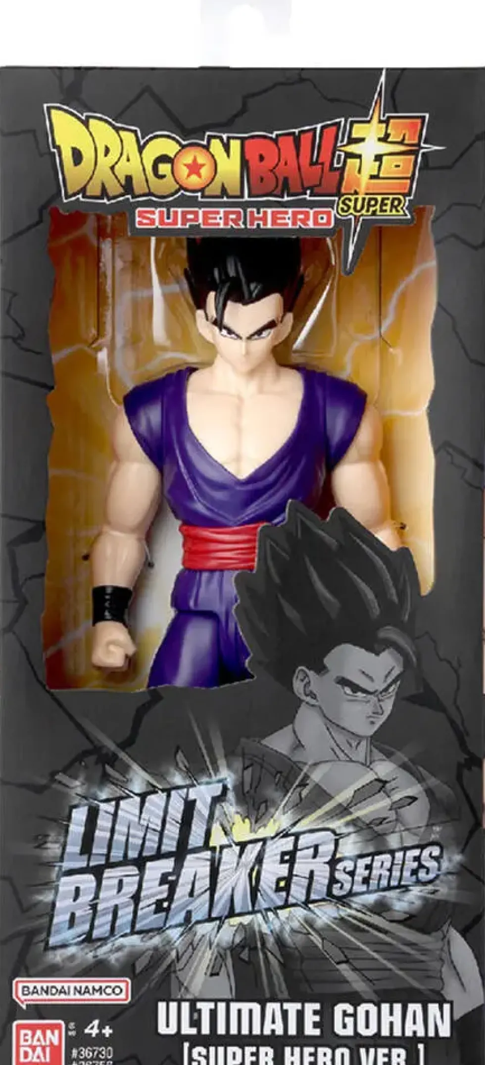 DRAGON BALL SUPER - FIGURINE GEANTE 30 CMLIMIT BREAKER - ULTIMATE GOHAN