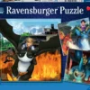 DRAGONS - LES NEUF ROYAUMES - PUZZLES 3X49 PIECES