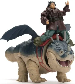 DRAGONS - PACK FIGURINES DRAGON ET VIKING 25 CM- FILM