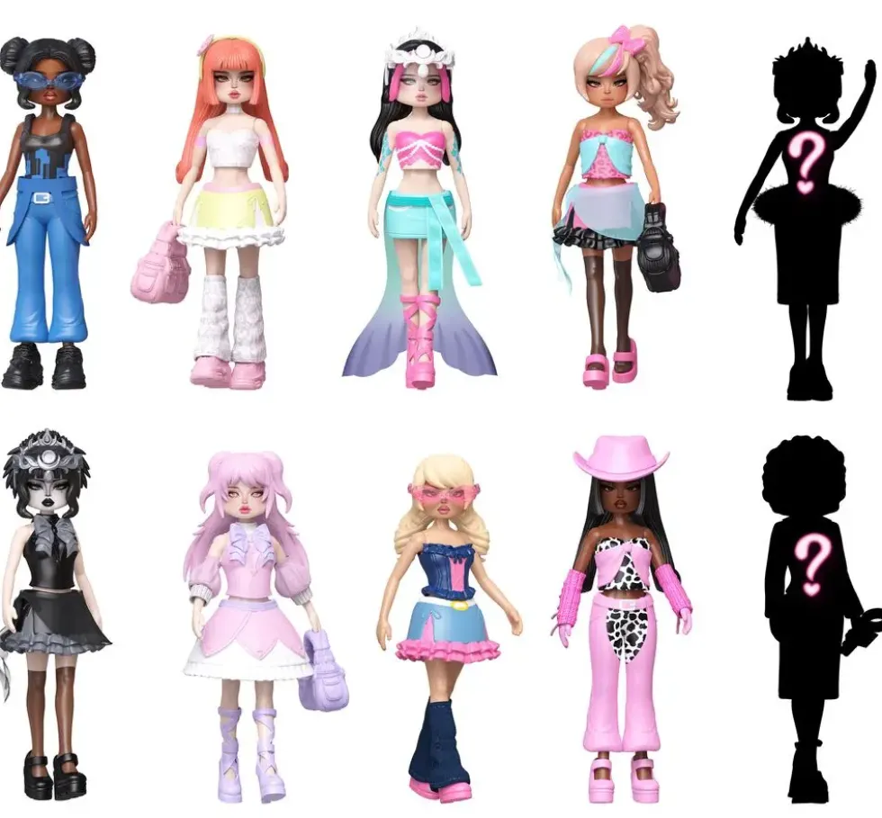 DRESS TO IMPRESS - FIGURINE TOP MODEL A COLLECTIONNER + CODE UNIQUE DLC SERIE 2