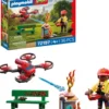 DRONE DE POMPIERS AVEC FLECHES D'EAU 72197