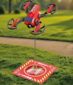 DRONE DE POMPIERS AVEC FLECHES D'EAU 72197
