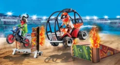 DUO DE CASCADEURS AVEC QUAD ET MOTO - 71808