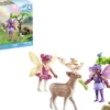 DUO DE FEES AVEC ANIMAUX DE LA FORET - 71800