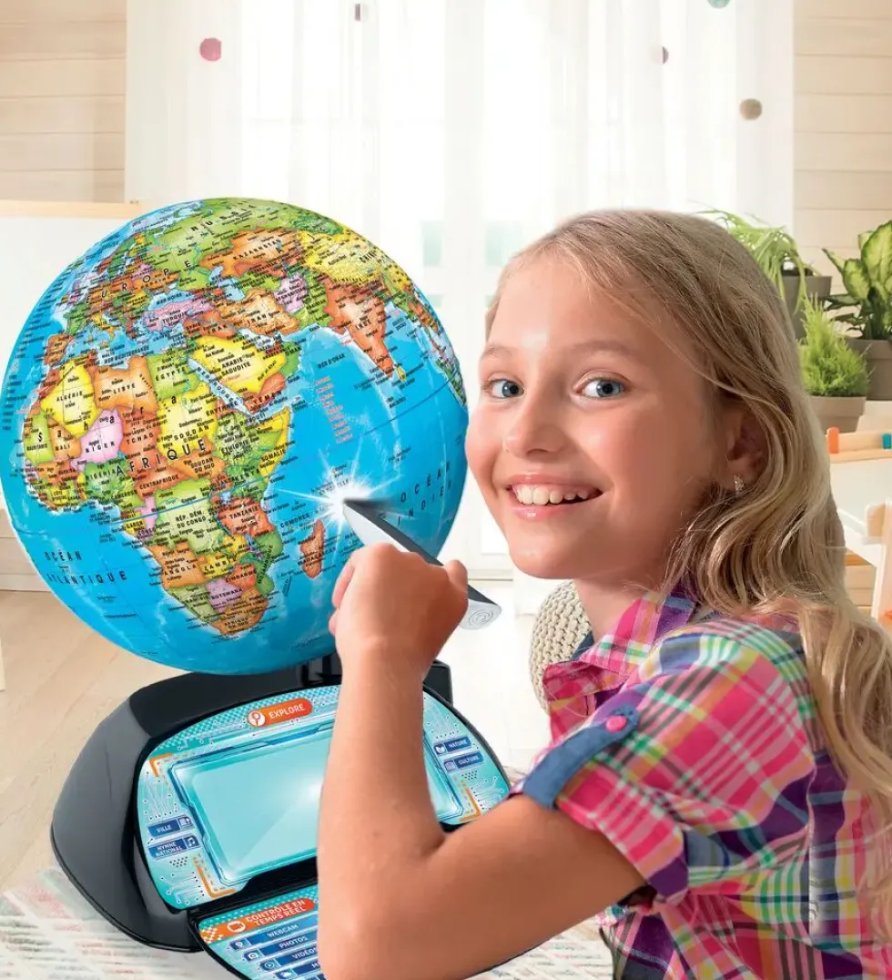 EDUCATION CLEMENTONI - EXPLORAGLOBE - VOYAGE EN TEMPS REEL