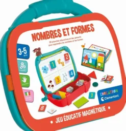 EDUCATION CLEMENTONI - MALLETTE MAGNETIQUE - NOMBRES ET FORMES