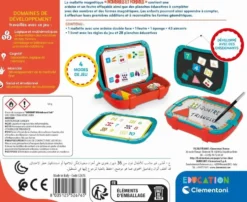 EDUCATION CLEMENTONI - MALLETTE MAGNETIQUE - NOMBRES ET FORMES