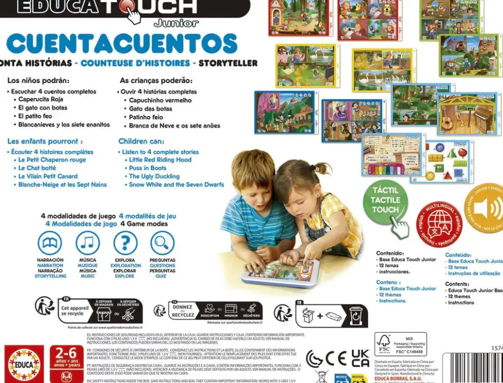 EDUCA TOUCH JUNIOR- CONTEUSE D'HISTOIRES