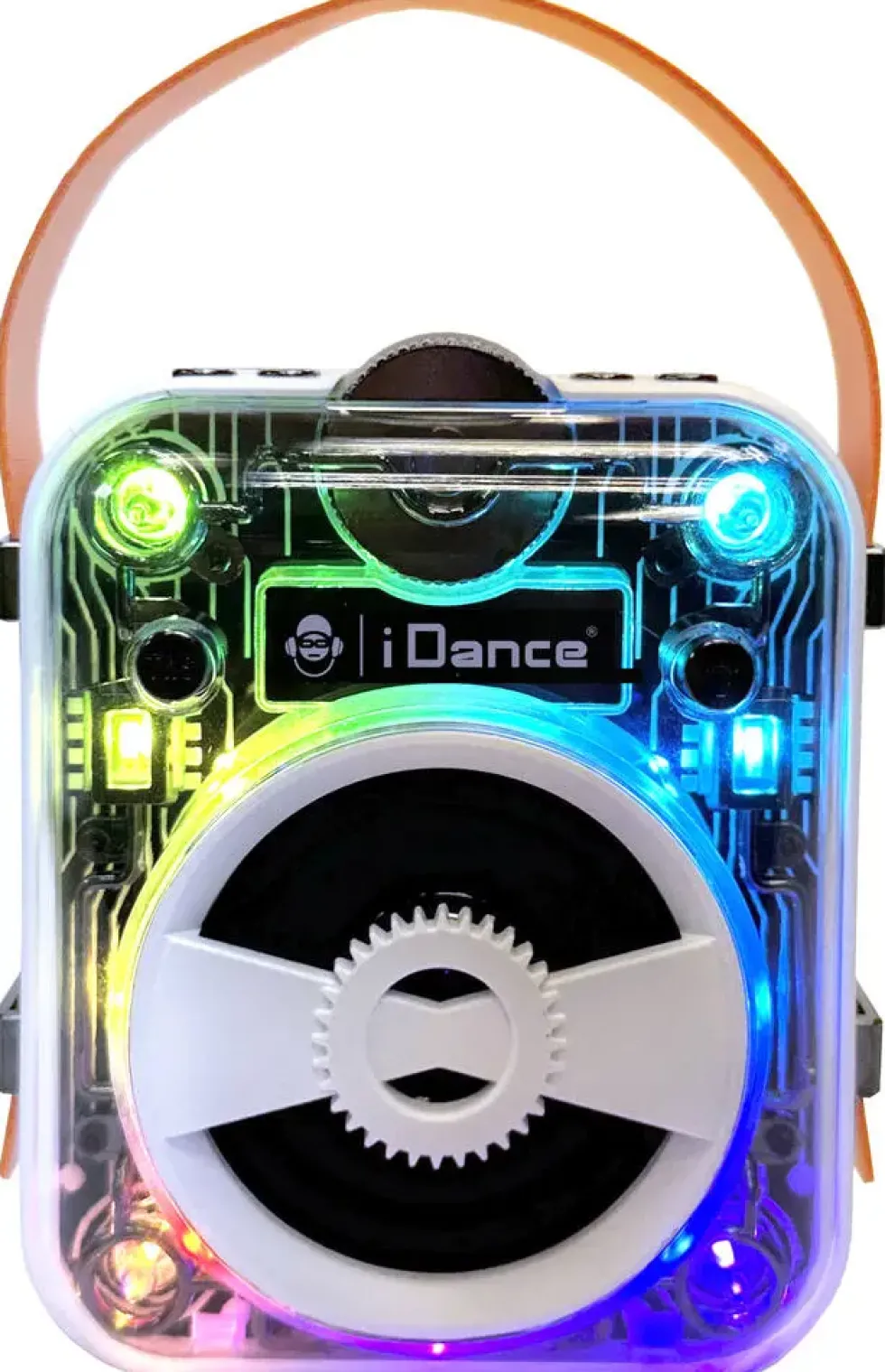 ENCEINTE SANS FIL LUMINEUSE BLANCHE