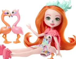 ENCHANTIMALS - FAMILLE FLORINDA FLAMANT