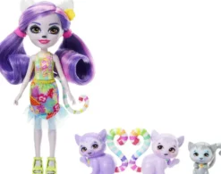 ENCHANTIMALS - FAMILLE LORINDA LEMUR