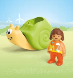 ENFANT AVEC ESCARGOT A BASCULE JUNIOR - 71699