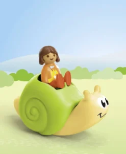 ENFANT AVEC ESCARGOT A BASCULE JUNIOR - 71699
