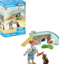 ENFANT 2 COCHONS D'INDE ET ACCESSOIRES - 71746